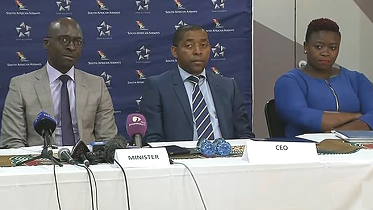 Malusi Gigaba told a news conference that he wanted the new chief executive of SAA, Vuyani Jarana, to restore confidence in the airline and consolidate its assets.