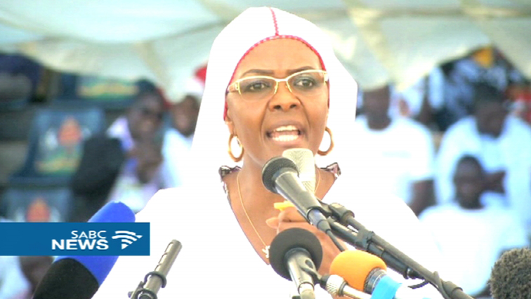 Grace Mugabe says she is prepared to be a lone voice in demanding disciplinary action against Mnangagwa.