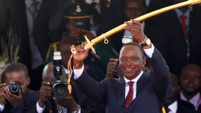 The inauguration comes a week after the Supreme Court in Kenya upheld president-elect Kenyatta’s victory in the October 26 presidential polls.