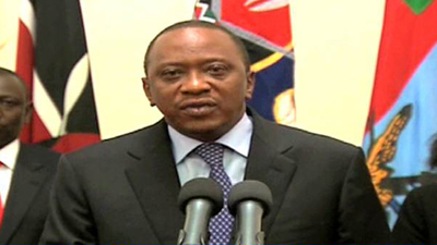 Kenyatta will preside over a deeply divided nation and a country experiencing its worst economic slowdown in 10 years.