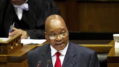 SA President Jacob Zuma Picture:SABC