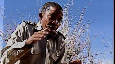 Oupa Dawid made a huge impact in preserving the Bushman heritage.. Picture:SABC