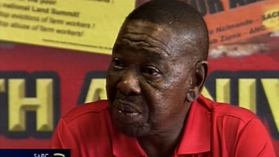 The South African Communist Party’s General-Secretary, Blade Nzimande. Picture:SABC