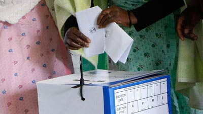 By-elections will take place across eight provinces on Wednesday. Picture: SABC
