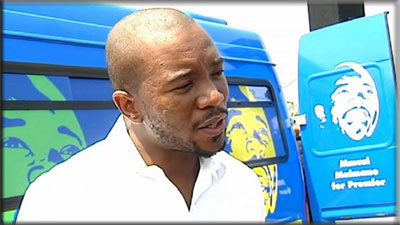 Mmusi Maimane says that the DA has diverse candidates with different ages. Picture:SABC