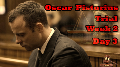 Oscar Pistorius is standing trial for the murder of his girlfriend Reeva Steenkamp Picture:SABC