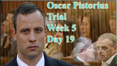 Oscar Pistorius Trial: Week 5, Wednesday 9 April 2014 Picture:SABC