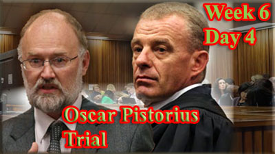 Oscar Pistorius Trial: Week 6, Thursday 17 April 2014 Picture:SABC