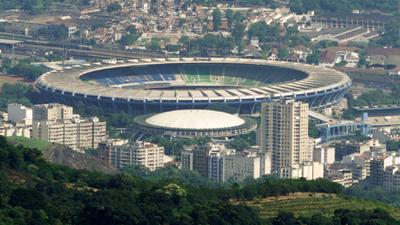Estadio do Maracana is built at one of Brazil's most iconic tourist attraction. Picture:REUTERS