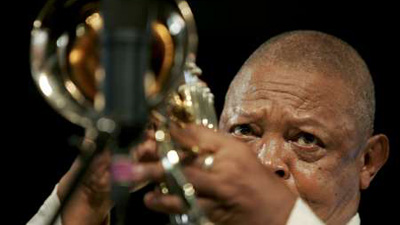 Musician Hugh Masekela contributed to the fight against apartheid by writing songs of protest against oppression. Picture:REUTERS