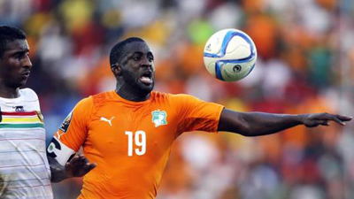 Ivory Coast captain, Yaya Toure has looked a frequently frustrated figure in Equatorial Guinea  Picture:REUTERS