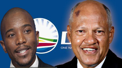 Wilmot James and Mmusi Maimane are the two candidates who will contest the position of DA federal leader.(SABC) Picture:SABC