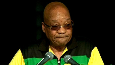 ANC President, Jacob Zuma.  Picture:SABC