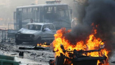 The suicide bomber detonated his bomb in a market full of Christmas shoppers. Picture:REUTERS