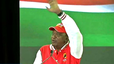 President Uhuru Kenyatta is seeking his second and final term. Picture:SABC