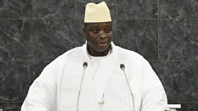Gambian leader Yahya Jammeh's presidential mandate expired at midnight on Wednesday. Picture:REUTERS