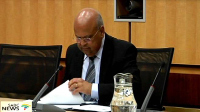 Possibly no previous Minister of Finance has had to walk a tightrope like Minister Gordhan will have to. Picture:SABC