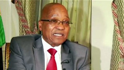 President Zuma faces 783 counts of corruption, money-laundering and racketeering.