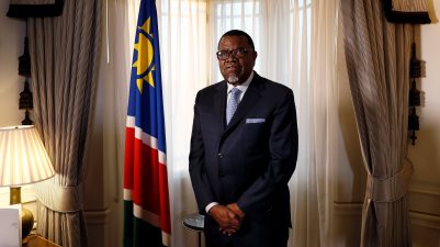 President Geingob is under pressure from factions within his ruling party, SWAPO, to speed up the programme  Picture:REUTERS