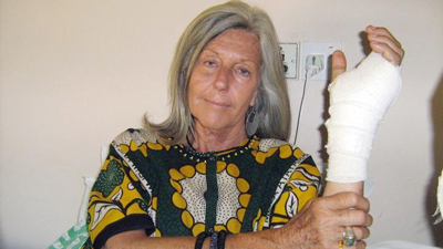 Kuki Gallmann, the 73-year-old Kenyan-Italian author of "I Dreamed of Africa," was shot twice in the stomach. Picture:REUTERS