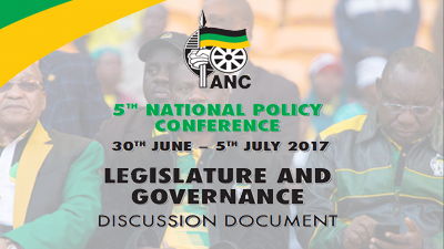 National Policy Conference 2017 Legislature and Governance Picture:SABC