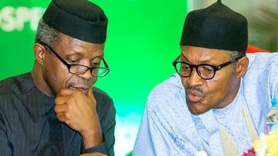 President Buhari issued a statement saying it was in the interest of the country for Osinbajo to sign the budget into law. Picture:REUTERS