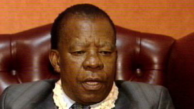 Sir Ketumile Masire passed away on Thursday night aged 91. Picture:SABC