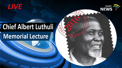 The 2016 The Chief Albert Luthuli Memorial Lecture was held at the the University of KZN. Picture:SABC