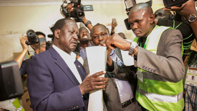 Kenyans have erupted in violence after President Uhuru Kenyatta was declared the winner of last week’s elections. Picture:SABC