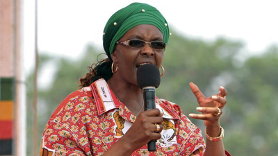 The Zimbabwean first lady was in South Africa apparently to seek medical attention.   Picture:REUTERS