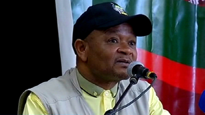 ANC member, Senzo Mchunu delivered the OR Tambo Memorial Lecture in the Northern Cape. Picture:SABC