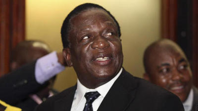 Vice President Emmerson Mnangagwa has been accused of undermining President Robert Mugabe. Picture:REUTERS