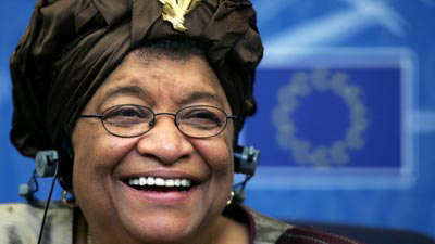 Ellen Johnson Sirleaf has been Liberia’s president since 2006.  Picture:REUTERS
