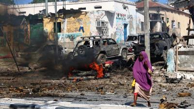 [File picture] Sunday's bombing hit a minibus in Daniga village about 40 km (25 miles) to the northwest of Mogadishu. Picture:REUTERS