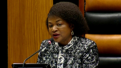 Baleka Mbete says in this context the alleged conduct of Mervyn Dirks is highly concerning and cannot be condoned.