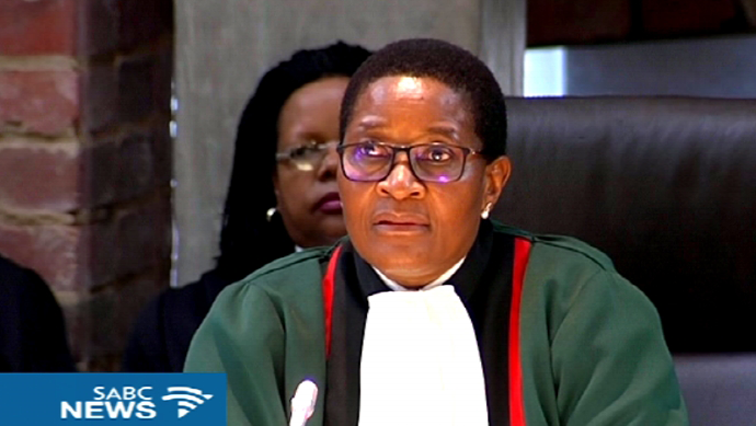 In her speech Nkabinde said she joined the law profession because of a conviction to speak for the voiceless.