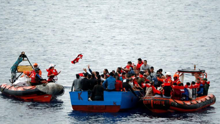 They group was rescued off the Libyan coast by humanitarian ships and the Italian navy in the previous days.