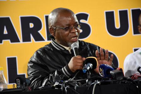 Mantashe says delegates from the two areas can participate in other activities but not vote.