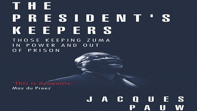 Sars is not pleased with  what has been published in the book The President's Keepers.