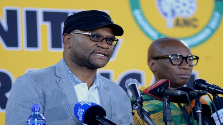 Nathi Mthethwa addressed the media on resolutions in respect of the Strategy and Tactics  document.