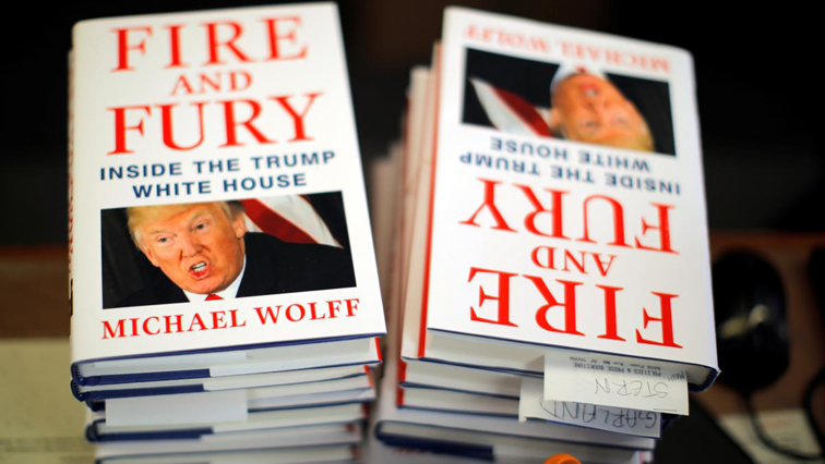 In light-hearted political commentary during the music industry's biggest award night Sunday, celebrities recited from the controversial book, "Fire and Fury: Inside The Trump White House."