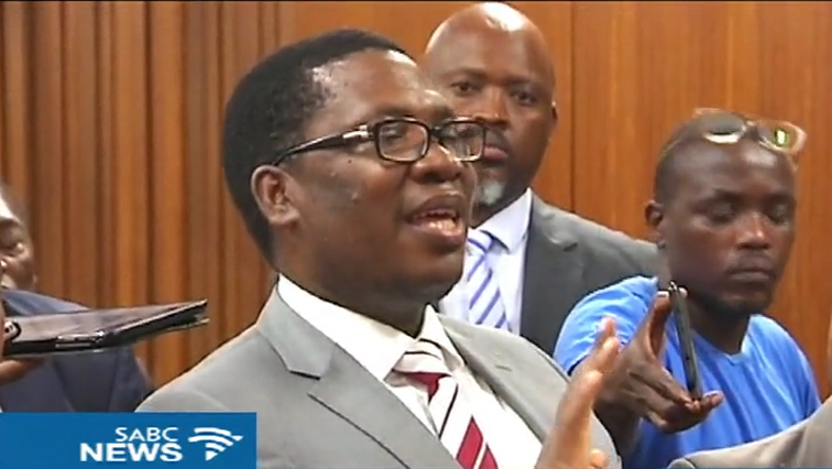 Gauteng Education MEC Panyaza Lesufi told the visibly upset parents that there was no need to be violent .
