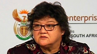 Public Enterprises Minister Lynne Brown.