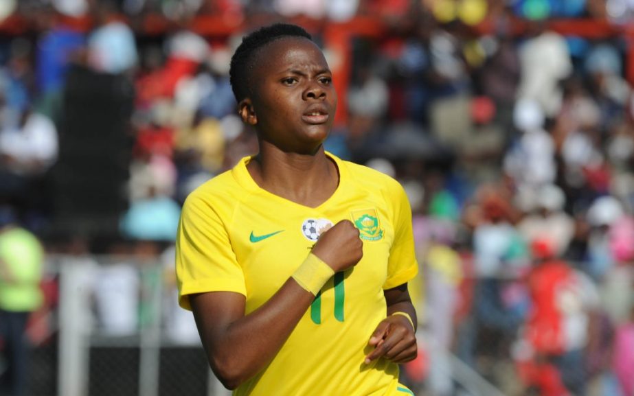 Banyana Banyana striker Thembi Kgatlana.