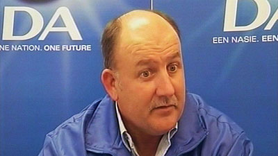 Trollip along with municipality officials prayed for  rain.
