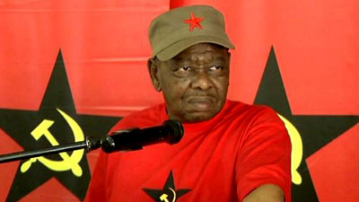 South African Communist Party general secretary Blade Nzimande.