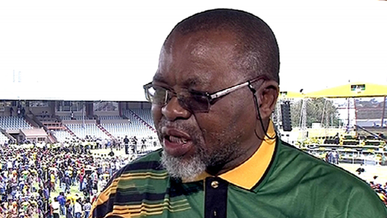African National Congress National Chairperson, Gwede Mantashe.