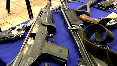 guns lesotho sabc nationals firearms ammunition gun unlicensed nabbed illegal welcomes destruction sa sabcnews