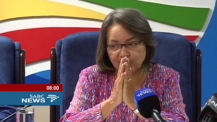 Patricia De Lille has been embroiled in allegations of corruption and mismanagement.