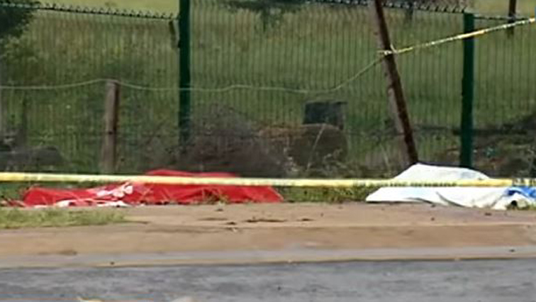 Five police officers and a retired soldier were shot during  in Ngcobo.
